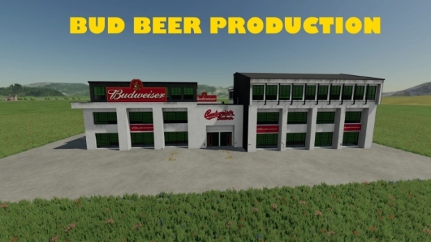 FS22 - Bud Beer Production V1.0