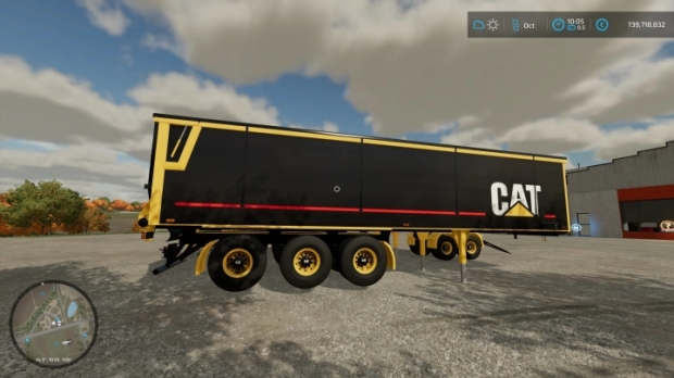 FS22 - Catepillar SRB35, SRB35T Tipper V1.0
