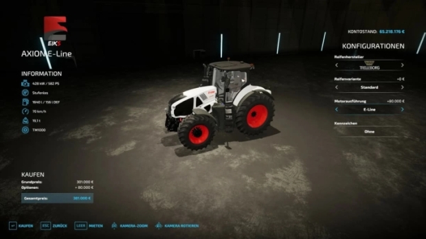 FS22 - Claas  Axion E-Line V1.0