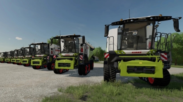 FS22 - Claas Trion 720-520 Harvester V1.0