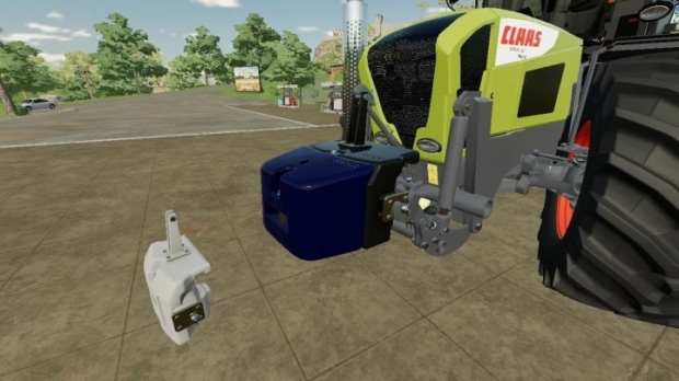 FS22 - Claas W900/W600 + 600kg Weight V1.0