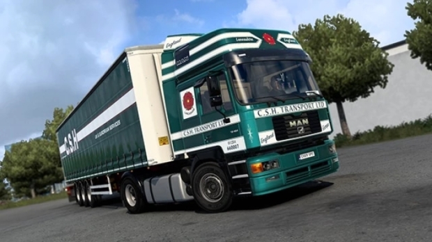 ETS2 - CSH Transport MAN F2000 XBS V1.1 (1.43.x)