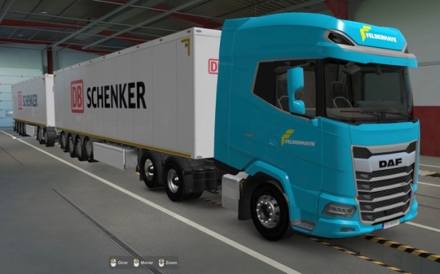 ETS2 - Daf 2021 Felbermayr Skin V1.0 (1.43.x)