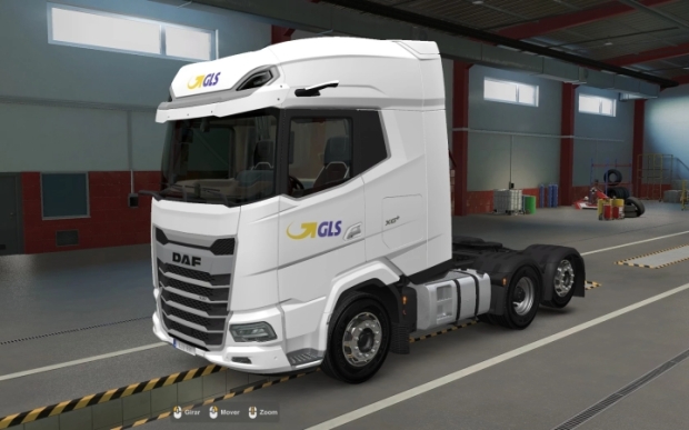 ETS2 - Daf 2021 GLS Skin V1.0 (1.43.x)