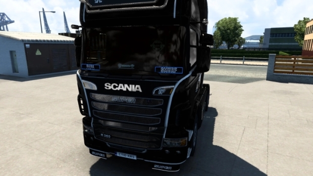 ETS2 - Different Plates - Led Name Plates V3.1 (1.43.x)