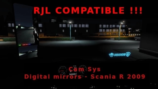 ETS2 - Digital Mirrors (1.43.x)