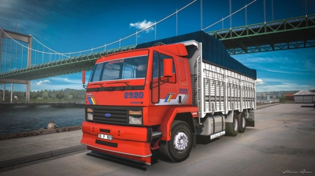 ETS2 - Ford Cargo 2520 Fx V1.0 (1.43.x)