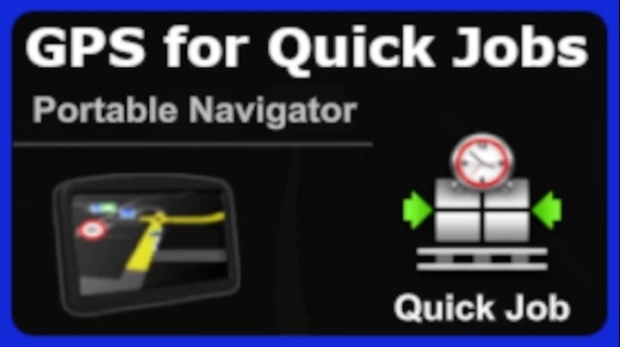 ETS2 - GPS for Quick Jobs Helpful in VR (1.43.x)
