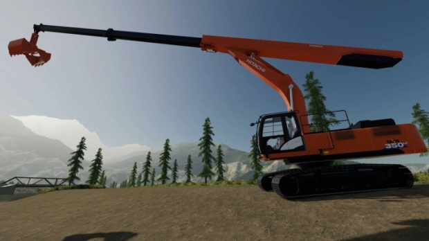 FS22 - Hitachi 350 Telescope V1.0