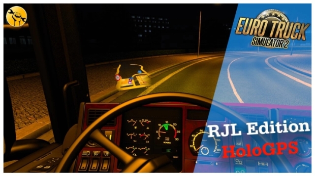 ETS2 - Hologram GPS for Scania RJL (1.43.x)