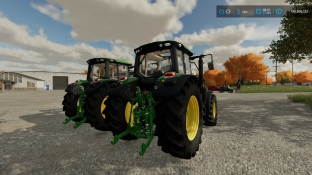 FS22 - John Deere 6090-6140M V1.0 | Farming Simulator 22 | Mods.club