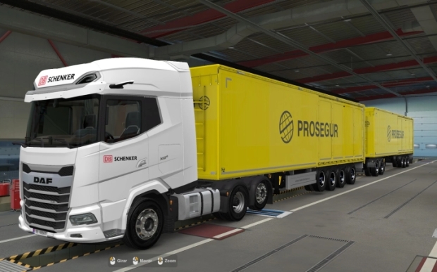 ETS2 - Kraker Walkingfloor Prosegur Skin (1.43.x)
