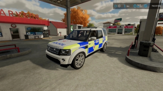FS22 - Land Rover Discovery 4 UK Police Edit V1.0