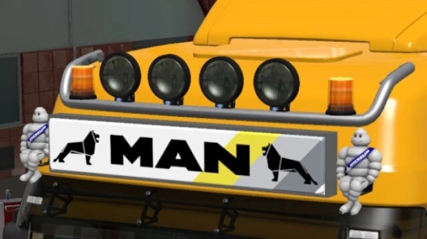 ETS2 - Man F2000 Lightbar with Lightbox V1.0 (1.43.x)