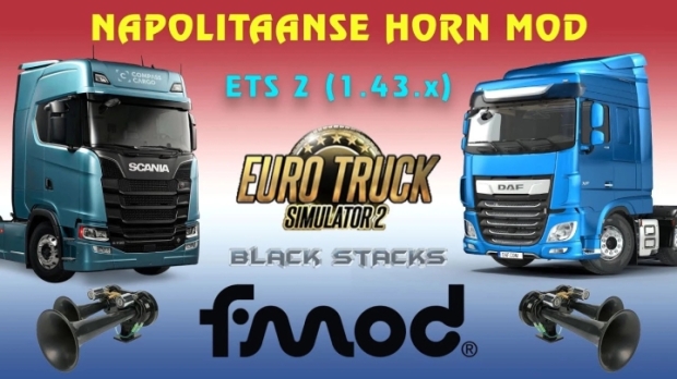 ETS2 - Napolitaanse Horn V1.0 (1.43.x)