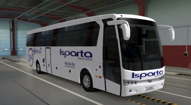 ETS2 - New Bus Safir Plus 2022 + Skinpack (1.43.x)