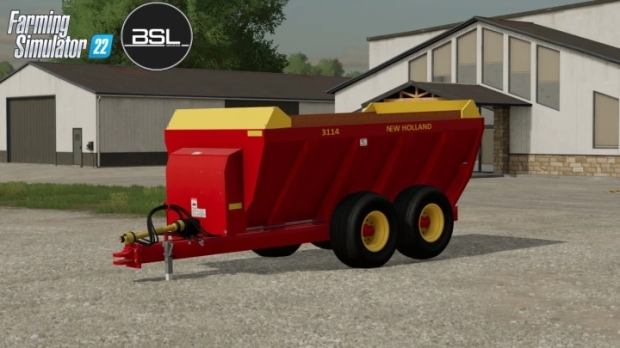 FS22 - New Holland 3114 Trailer V1.0.0.1