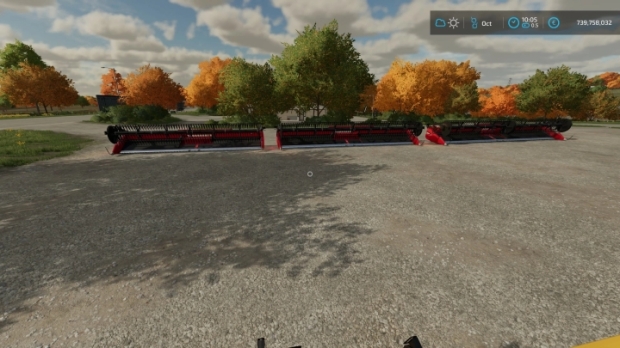 FS22 - New Holland/Case Header Pack V2.0
