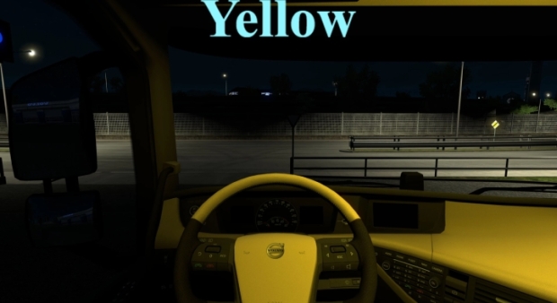 ETS2 - New Interior Cabin Lights V3.1 (1.43.x)