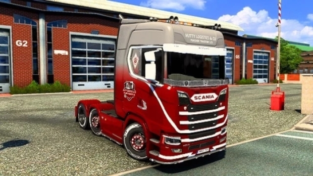ETS2 - Nutty Logistics & Co Skin V1.0 (1.43.x)