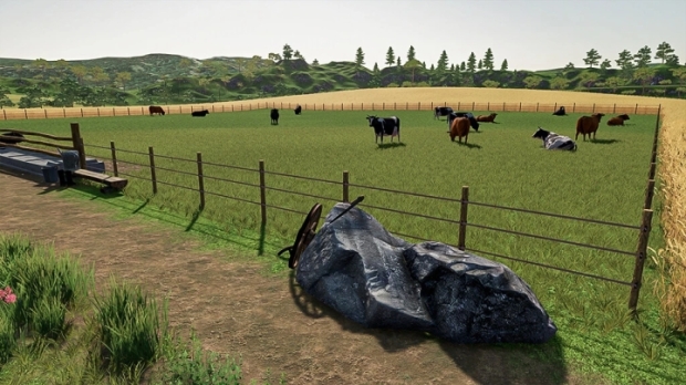 FS22 - Open Cow Pasture V1.0