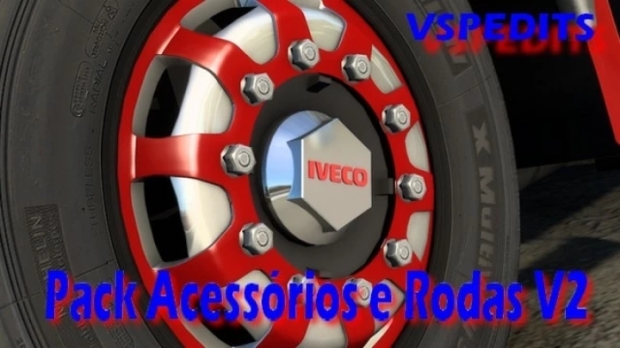 ETS2 - Pack de Rodas e Acessorios V2.0 (1.43.x)