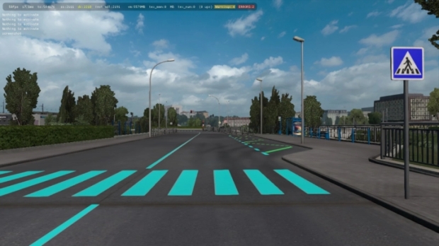 ETS2 - Phosphoric Road Markings V3.0 (1.43.x)