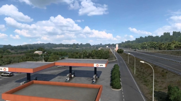 ETS2 - Real Spanish Companies, Gas Stations, Advertising V1.9.1 (1.43.x)