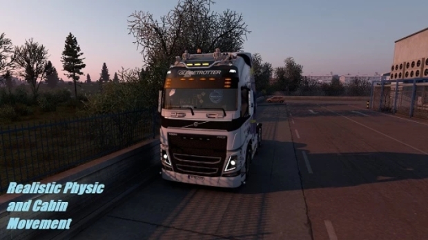 ETS2 - Realistic Physic and Cabin Movement V1.5 (1.43.x)