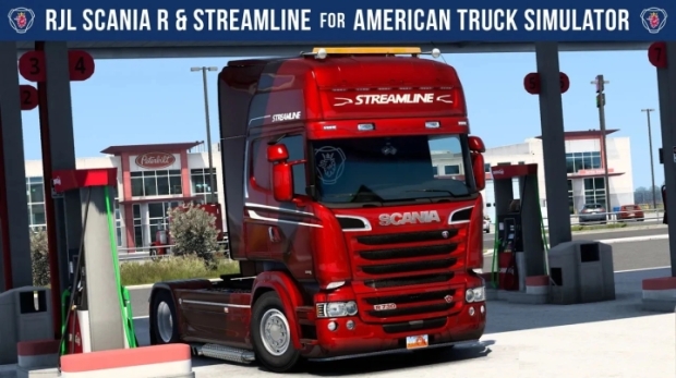 ATS - RJL Scania R&Streamline V1.2 (1.43.x)