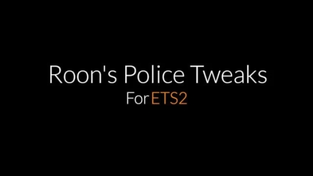 ETS2 - Roons Police Tweaks V1.0 (1.43.x)