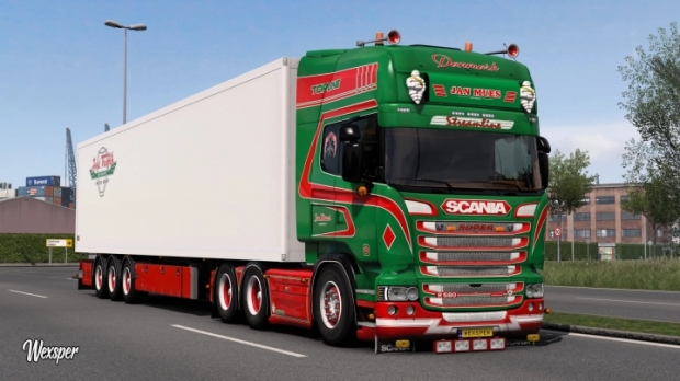 ETS2 - Scania RJL Jan Mues Skin Pack V1.0 (1.43.x) | Euro Truck ...