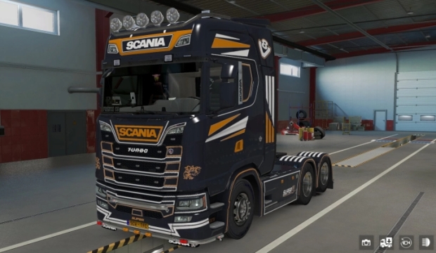 ETS2 - Scania S NG Skin V1.0 (1.43.x)