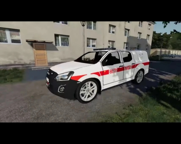 FS19 - SLRr Isuzu D-MAX - JRG Sochaczew V1.0