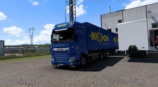 ETS2 - Swap Body Addon For DAF XF E6 (1.43.x)