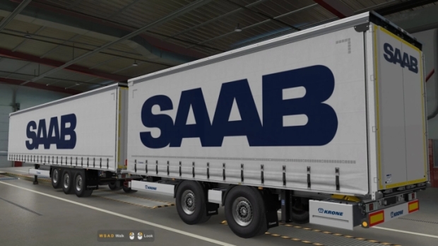 ETS2 - Swedish Companies Skins for Krone Profi Liner & SCS Trailers - Part 2 (1.43.x)