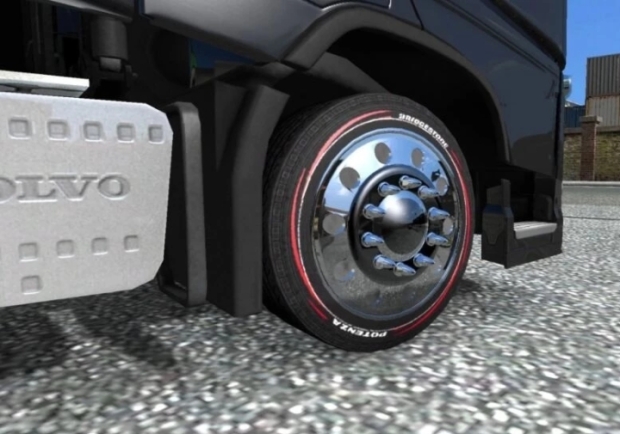 ETS2 - Tire Whine & Gravel Sound V5.0 (1.43.x)