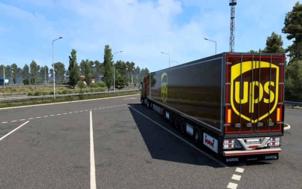 ETS2 - VAK UPS Skin V1.0 (1.43.x) | Euro Truck Simulator 2 | Mods.club