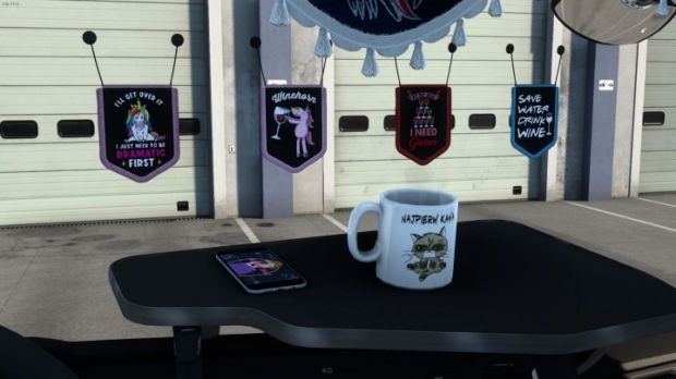 ETS2 - Winna Indi Cabin Accessories (1.43.x)