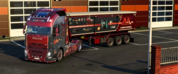 ETS2 - A&A Technology Dark Skinpack 2022 V1.03 (1.43.x)