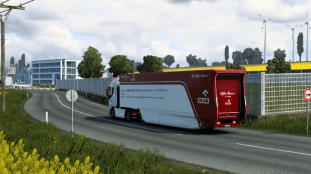 ETS2 - Alfa Romeo F1 Team Skinpack V1.0 (1.43.x)