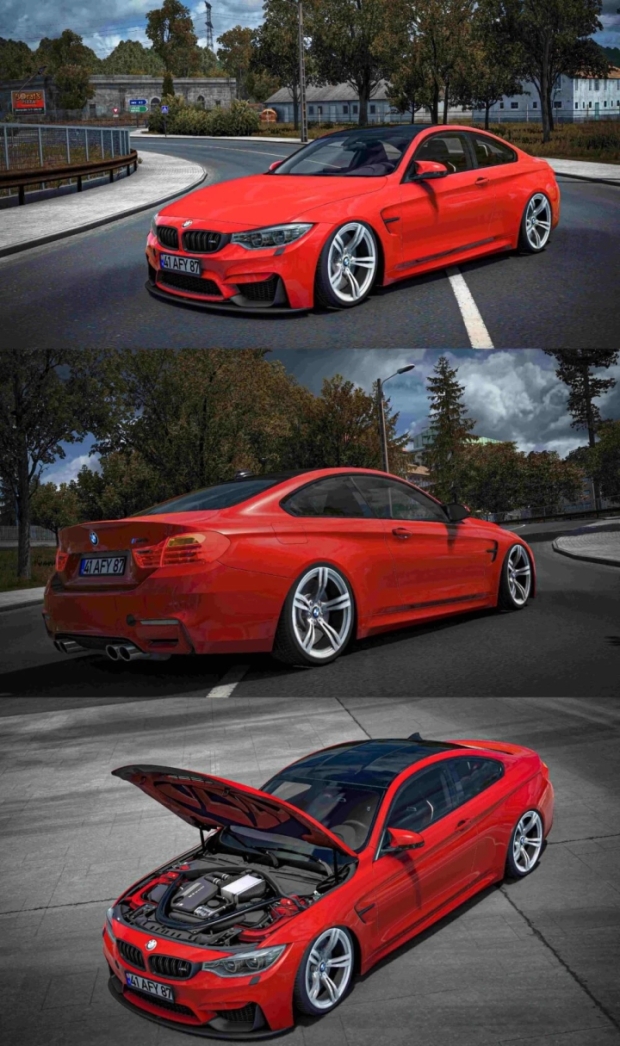 ETS2 - Bmw M4 V2.0 (1.43.x)