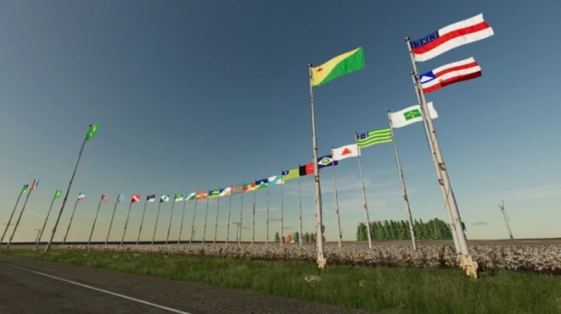FS22 - Brazilian Flags V1.0.0.1
