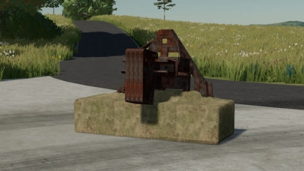 FS22 - Concrete Weight V1.0
