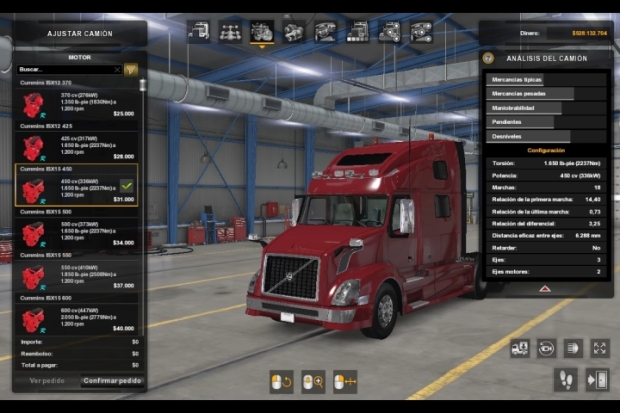 ATS - Cummins ISX Engines & Sounds Pack V1.6 (1.43.x)