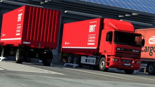 ETS2 - DAF 95 ATI By XBS Swap Body Addon (1.43.x)