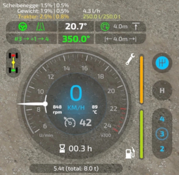 FS22 - EnhancedVehicle V1.2.2