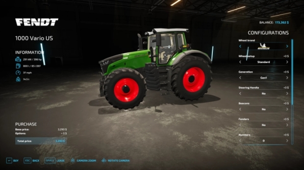 FS22 - Fendt Vario 1000 Gen CM V1.0