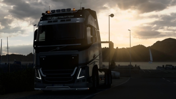 ETS2 - Front Position Lights Volvo 2012 (1.44.x)