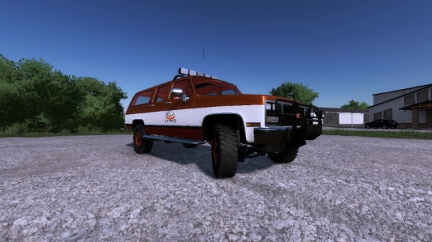 FS22 - GMC Suburban 1989 Hirschfeld Edition V1.0.0.4